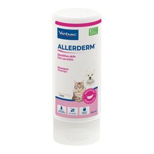 Шампунь для котів Virbac Allerderm 200 мл - cts - masterzoo.ua