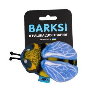 Barksi Пчелка игрушка для кошек 10x6 см - разноцветный - masterzoo.ua