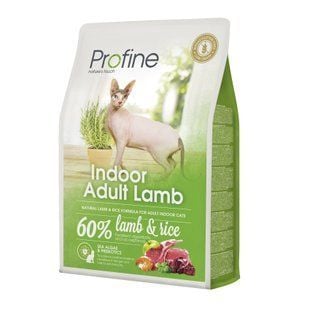 Сухой корм для кошек Profine Cat Indoor 2 кг - ягненок и рис - masterzoo.ua