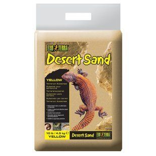 Наполнитель для террариума Exo Terra &laquo;Desert Sand&raquo; Песок 4,5 кг (жёлтый) - masterzoo.ua