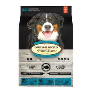 Cухий корм для собак Oven-Baked Tradition Adult Large Breed 11,34 кг - риба - masterzoo.ua