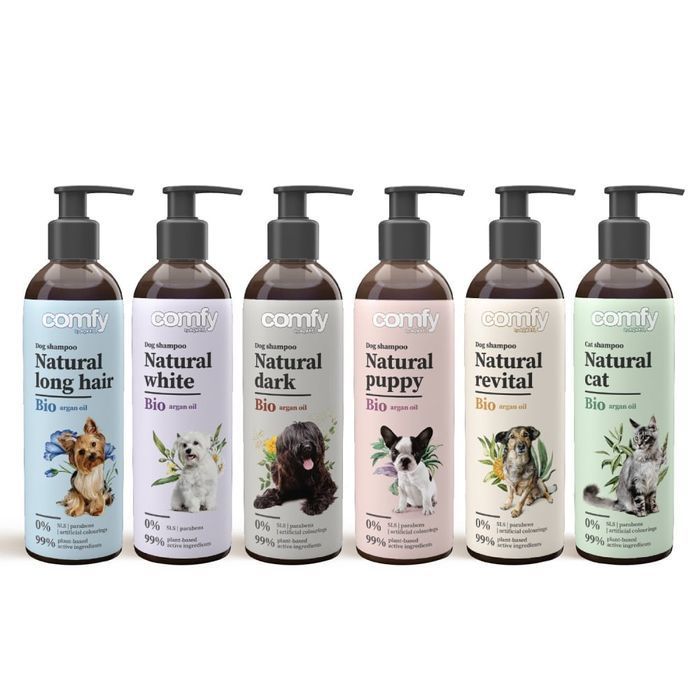 Шампунь для цуценят Comfy Natural 250 мл - арганова олія - masterzoo.ua