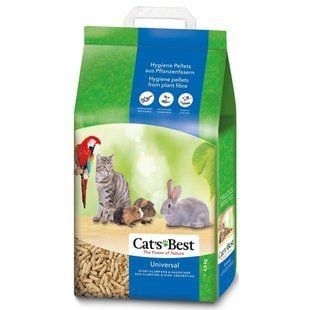 Cat's Best &lrm;Universal деревний наповнювач 4 кг  - masterzoo.ua