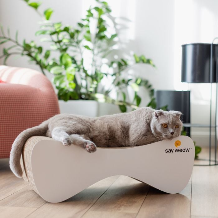 Say Meow Cloud когтеточка-лежанка  61х21х24 см - бежевый - masterzoo.ua