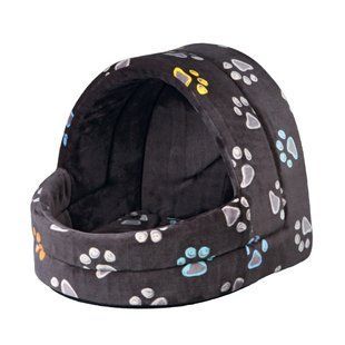 Будиночок Trixie Jimmy 40 см / 35 см / 35 см - сірий в лапку - masterzoo.ua