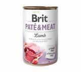 Вологий корм для собак Brit Care Pate&Meat 400 г - ягня - masterzoo.ua