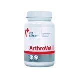 Пищевая добавка для собак и котов Vet Expert ArthroVet профилактика проблем с суставами и хрящами, 60 таблеток - masterzoo.ua