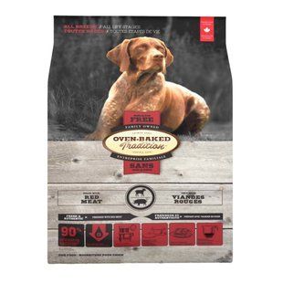 Cухой корм для собак Oven-Baked Tradition All Breeds Grain Free 11,34 кг - красное мясо - masterzoo.ua