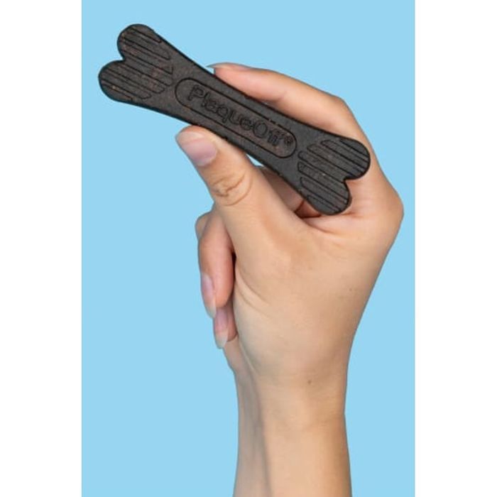 Лакомство для собак ProDen PlaqueOff Mini Dental Bones 342 г - арахисовая паста и банан - masterzoo.ua