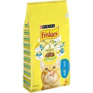 Сухой корм для кошек Friskies 5 Promises 10 кг - лосось и овощи - masterzoo.ua