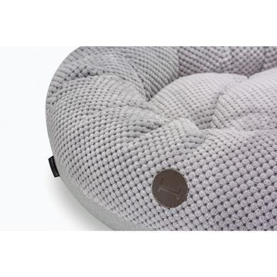 Лежак для котів Harley and Cho Bagel Silver M 75 х 65 см - masterzoo.ua