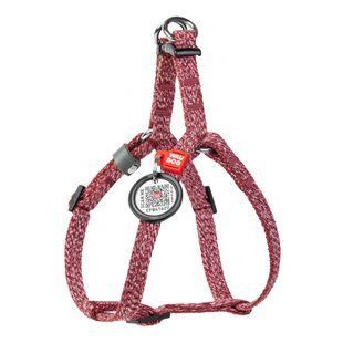 Шлея для котов COLLAR WAUDOG Светоотражающая XS - красная - masterzoo.ua