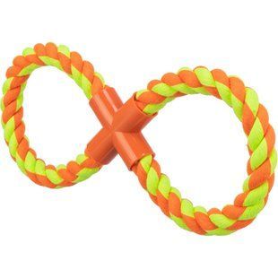 Trixie Playing Rope Tugger іграшка для собак 35 см - різнокольоровий - masterzoo.ua