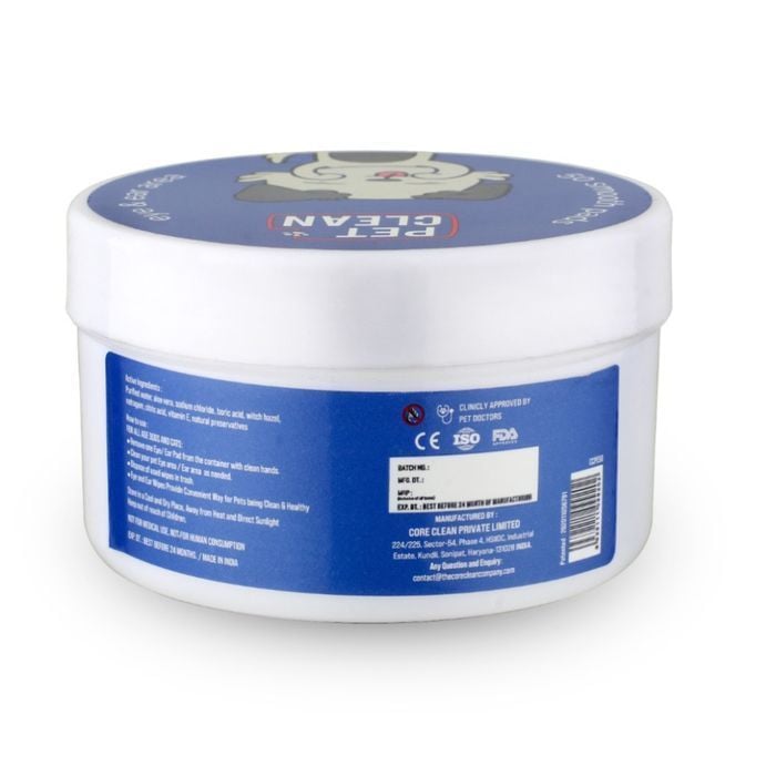 Pet Clean Eye and Ear Pads салфетки ушей и глаз собак 50 шт - masterzoo.ua