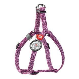 Шлея для котов COLLAR WAUDOG Светоотражающая XS - фиолетовая - masterzoo.ua