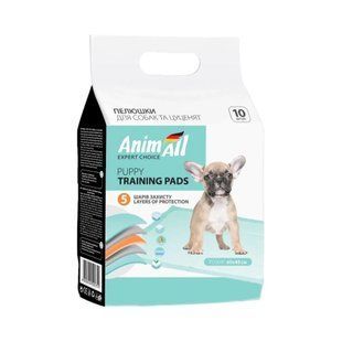 Пеленки для собак и щенков AnimAll 60 х 45 см, 10 шт - masterzoo.ua
