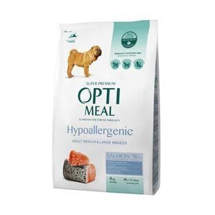 Сухий корм для собак Optimeal Hypoallergenic Medium & Large Breeds Adult 4 кг - лосось - masterzoo.ua