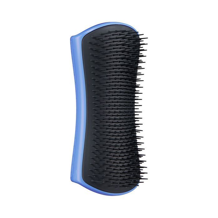Щетка для распутывания шерсти собак Pet Teezer Detangling and Grooming Blue Grey - masterzoo.ua