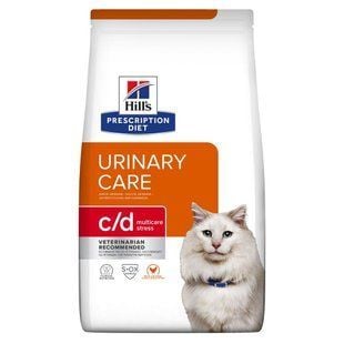 Сухой корм для кошек Hill&rsquo;s Prescription Diet Urinary Care c/d Multicare Stress 400 г - курица - masterzoo.ua