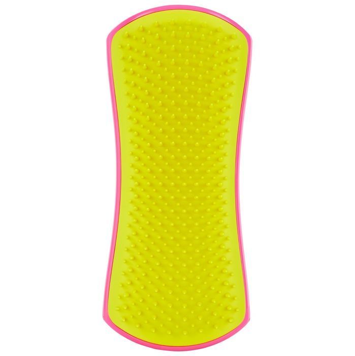 Щетка для распутывания шерсти собаки Pet Teezer Detangling and Grooming Pink/Yellow - masterzoo.ua