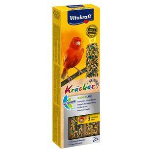 Лакомство для канареек Vitakraft Kracker Original Feather Care 2 шт х 30 г - ассорти - masterzoo.ua