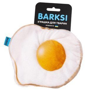 Barksi Яичница игрушка для собак 14х16 см &ndash; разноцветный - masterzoo.ua