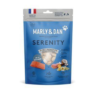 Лакомство для собак Marly & Dan Serenity 100 г - лосось - masterzoo.ua