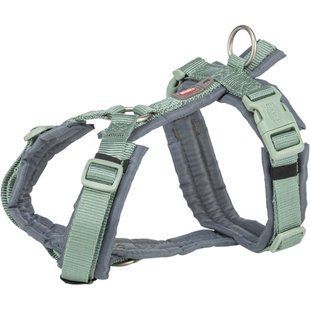 Trixie Premium Trekking Harness шлея для собак M-L 62-74 см - шавлія-графіт - masterzoo.ua