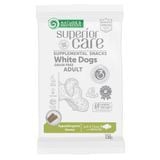Лакомство для собак Nature's Protection Superior Care White Dogs Adult Hypoallergenic Dental 150 г - белая рыба - masterzoo.ua