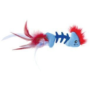 Игрушка для кошек Petstages Feather Fish Bone 19 см - masterzoo.ua