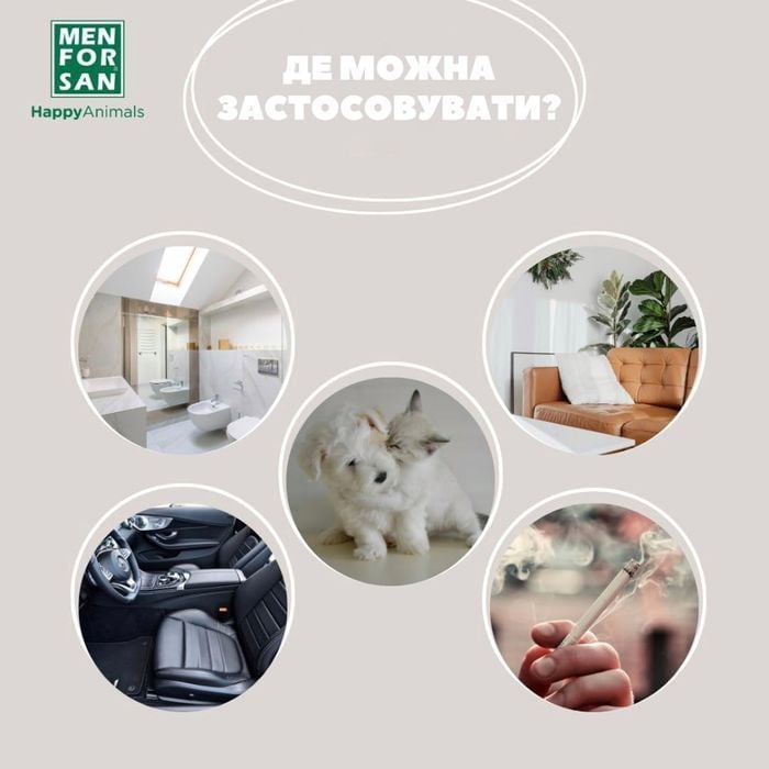 Menforsan Eliminador средство от запахов 250 мл - masterzoo.ua