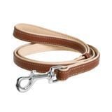 Collar Soft шкіряний повідець для собак - коричневий - masterzoo.ua
