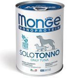 Вологий корм для собак Monge Monoprotein Solo 400 г - тунець - masterzoo.ua