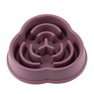 WahoPet slow feeder миска-лабіринт для собак 250 мл - коричневий - masterzoo.ua
