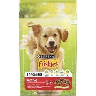 Cухой корм для собак Friskies 5 Promises Active 10 кг - говядина - masterzoo.ua