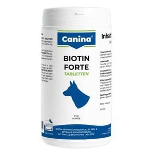 Витамины для собак Canina Biotin Forte 210 шт/700 г - masterzoo.ua