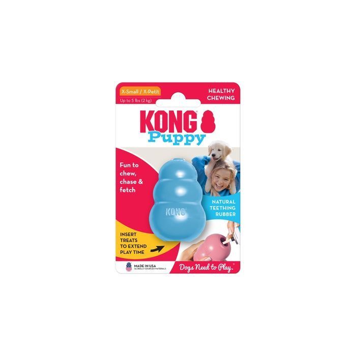 Kong Puppy іграшка для цуценят XS 5,7 см - колір в асортименті - masterzoo.ua