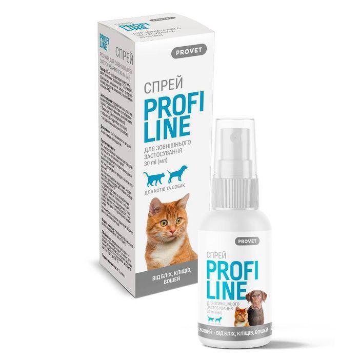 Спрей для собак PROVET Profiline 30 мл - dgs - masterzoo.ua