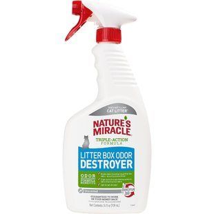 Nature's Miracle Litter Box Odor Destroyer дезодорант 709 мл &ndash; без аромата - masterzoo.ua