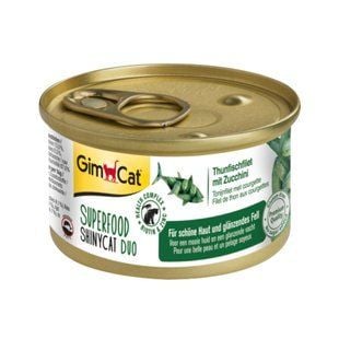 Влажный корм для кошек GimCat Superfood 70 г - тунец и цуккини - masterzoo.ua