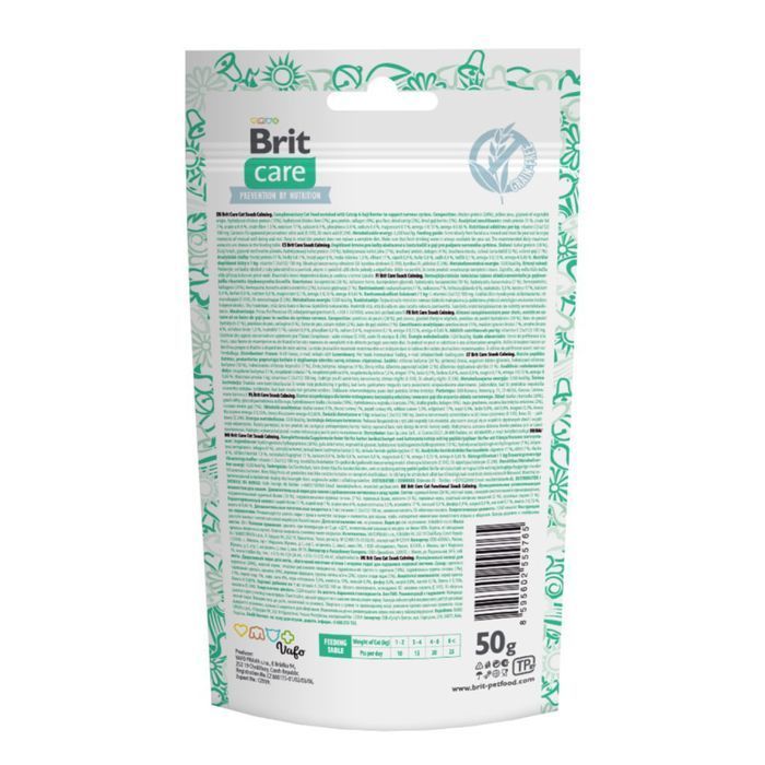 Лакомство для кошек Brit Care Crunchy Cracker Calming 50 г - курица, кошачья мята и ягоды годжи - masterzoo.ua