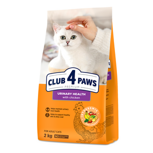 Сухий корм для котів Club 4 Paws Premium Urinary 2 кг - курка - masterzoo.ua