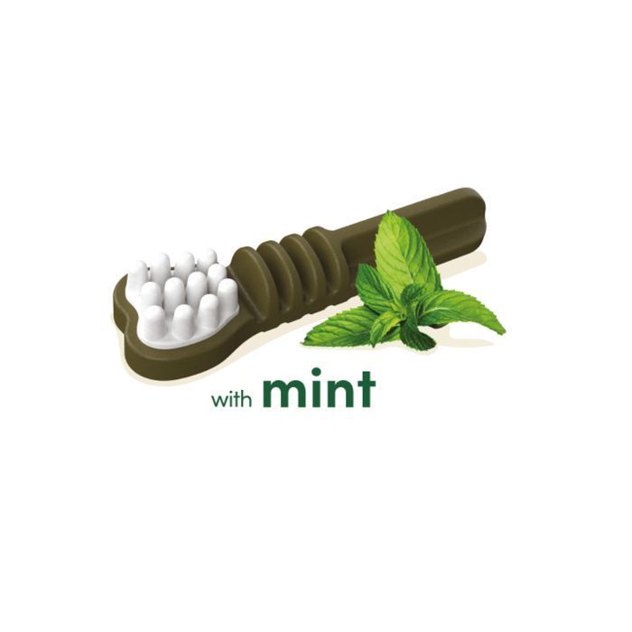 Ласощі з кальцієм для зубів собак Knash Tooth Brush Medium 200 г - masterzoo.ua