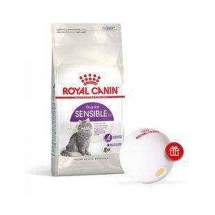 Сухой корм для кошек Royal Canin Sensible 33 4 кг + Игрушка-диспенсер для лакомства - masterzoo.ua