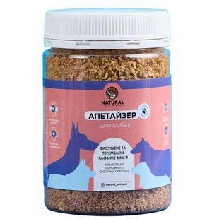 Лакомство для собак Natural Аппетайзер-смесь 100 г - вымя говяжье - masterzoo.ua
