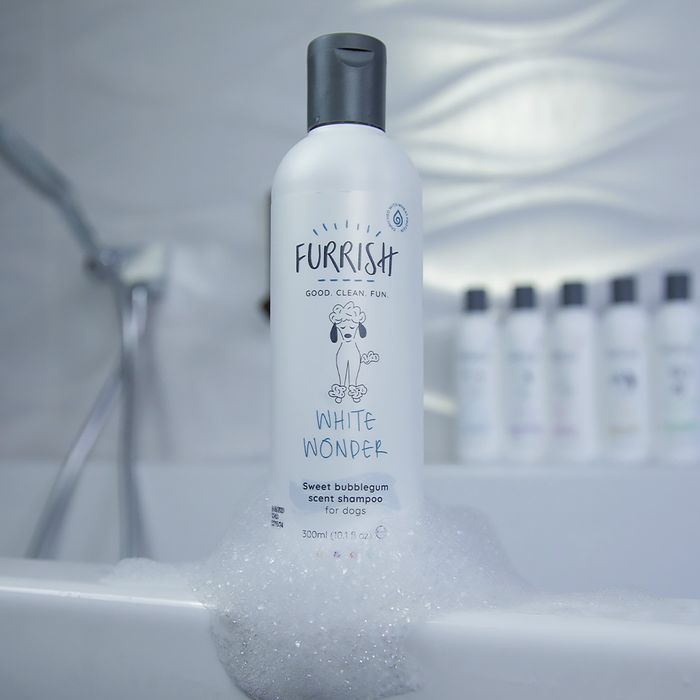 Шампунь для собак Furrish White Wonder 300 мл - сладкая жвачка - masterzoo.ua
