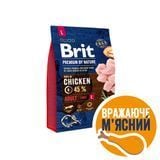 Cухий корм для собак Brit Premium Dog Adult L 3 кг - курка - masterzoo.ua