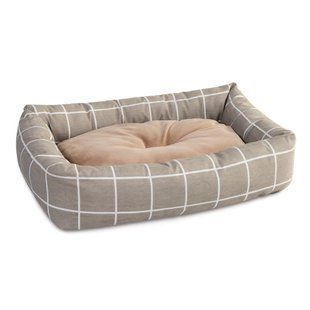 Priroda Buddy лежак для собак 50х40х12 см - серый - masterzoo.ua