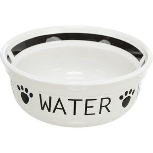 Миска керамическая Trixie Water 600 мл - белый - masterzoo.ua