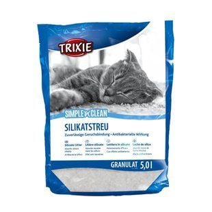 Trixie Simple&Clean силикагелевый наполнитель 5 л - без аромата - masterzoo.ua